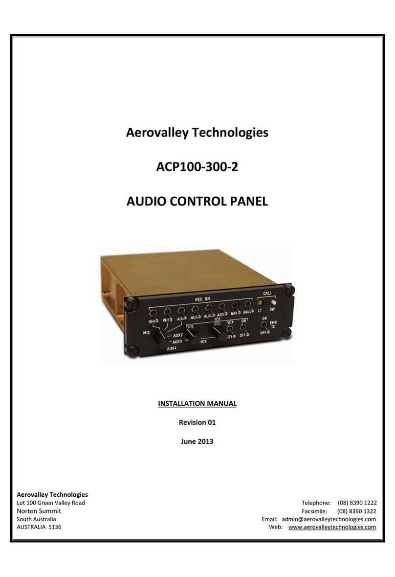 Aerovalley Technologies ACP100-300-2 installation manual