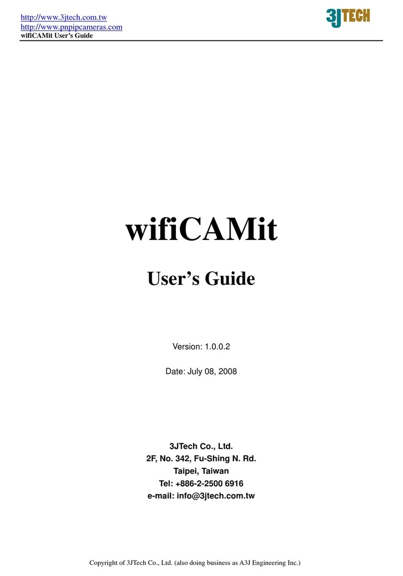 3Jtech wifiCAMit user guide