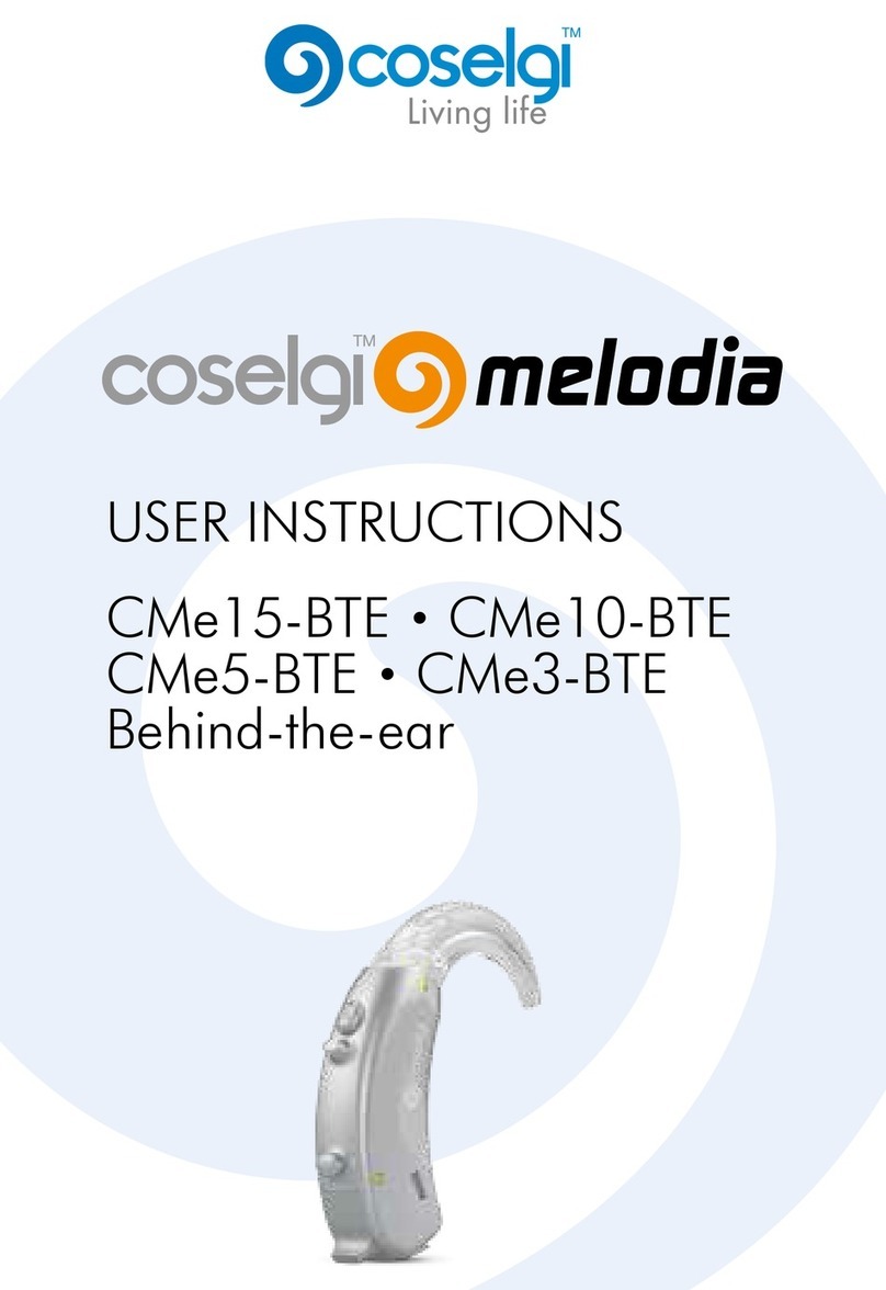 Coselgi MELODIA CMe15-BT User manual Coselgi MELODIA CMe15-BT User manual