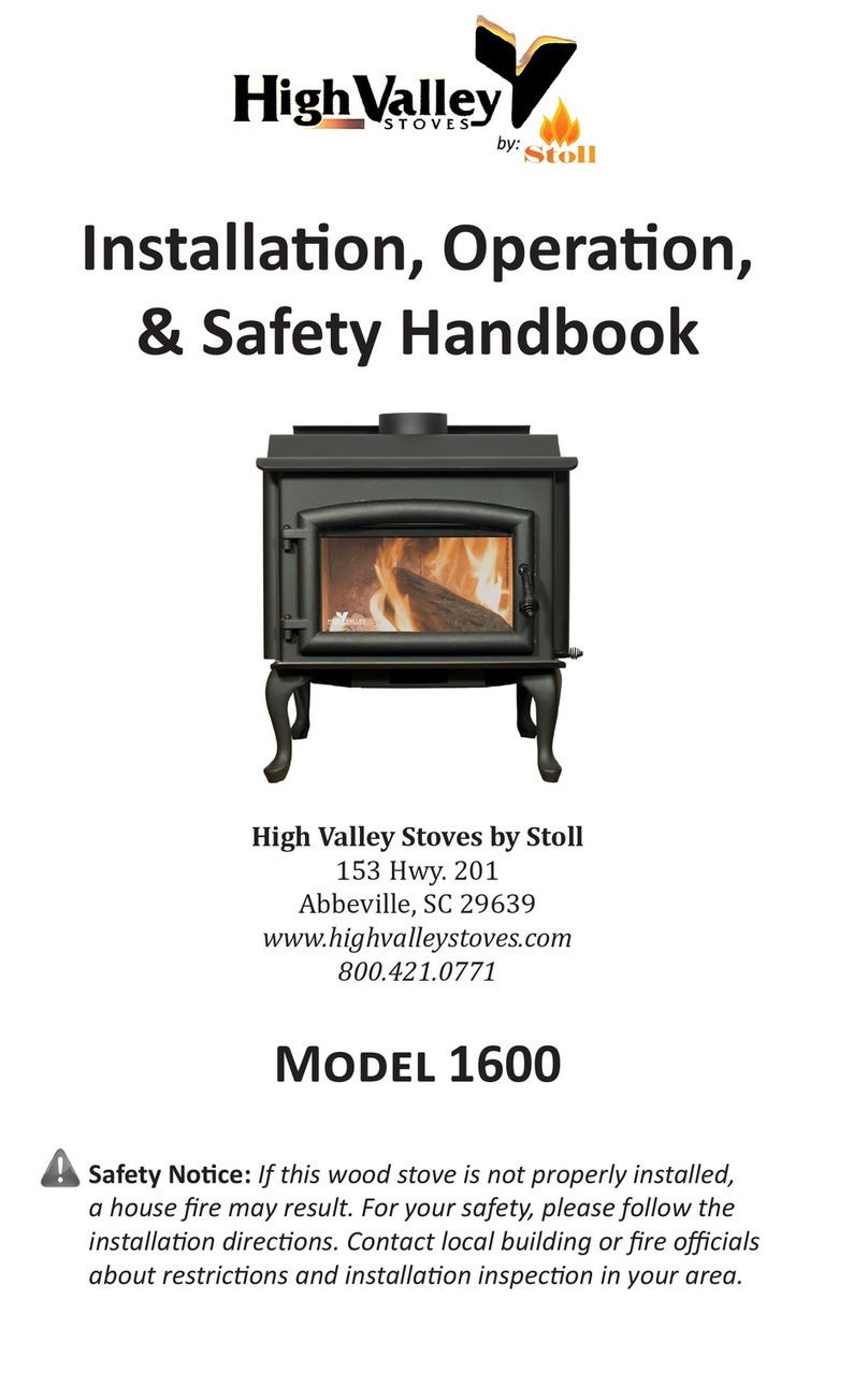 High Valley 1600 Installation, operation, & safety handbook