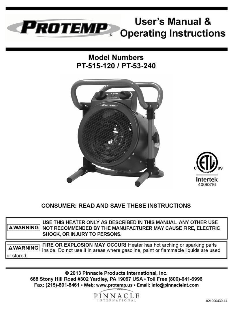 Protemp PT-515-120 user manual Protemp PT-515-120 user manual