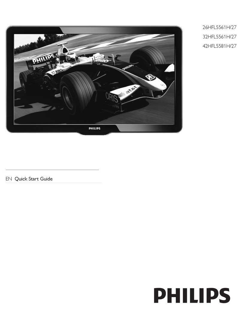 Philips 26HFL5561H/27 User manual