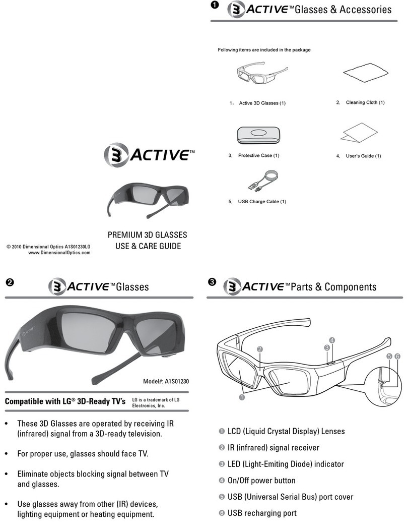 3Active A1S01230 Use & care guide