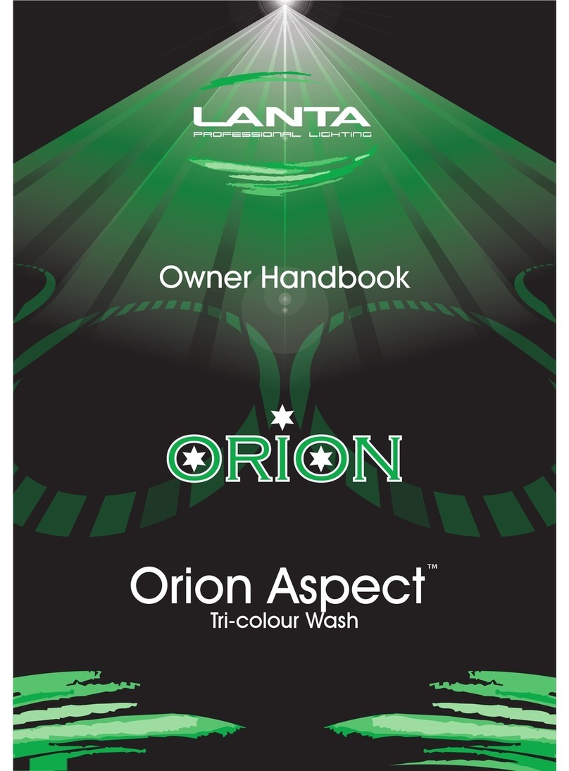 Lanta Orion Aspect User manual