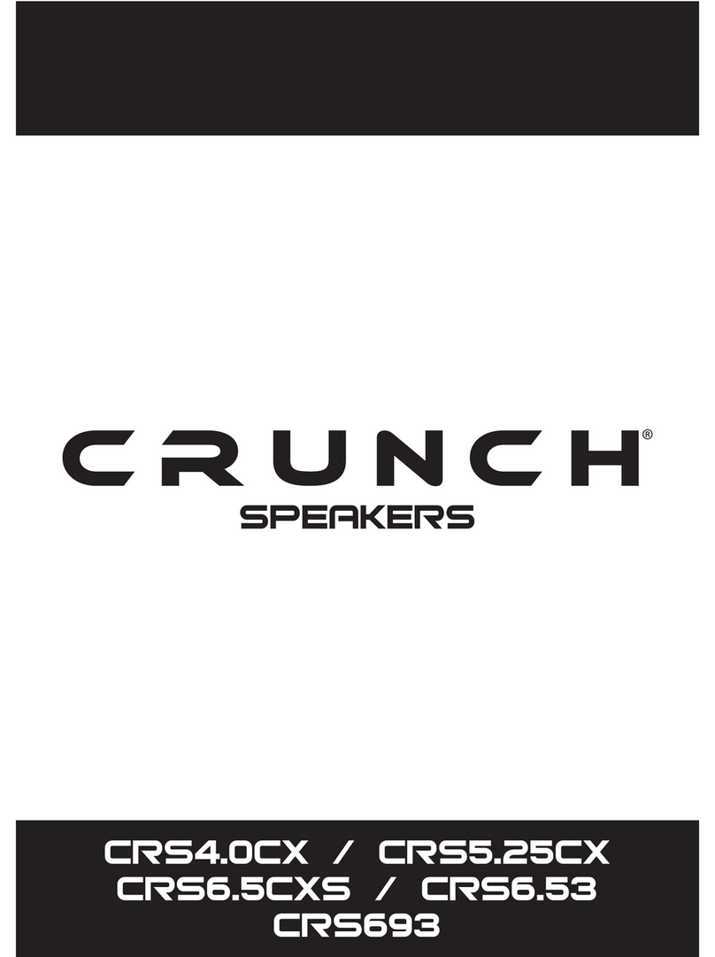 Crunch CRS4.0cx User manual