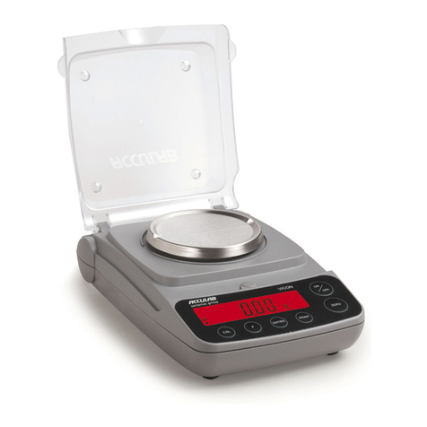 Acculab VICON operating instructions