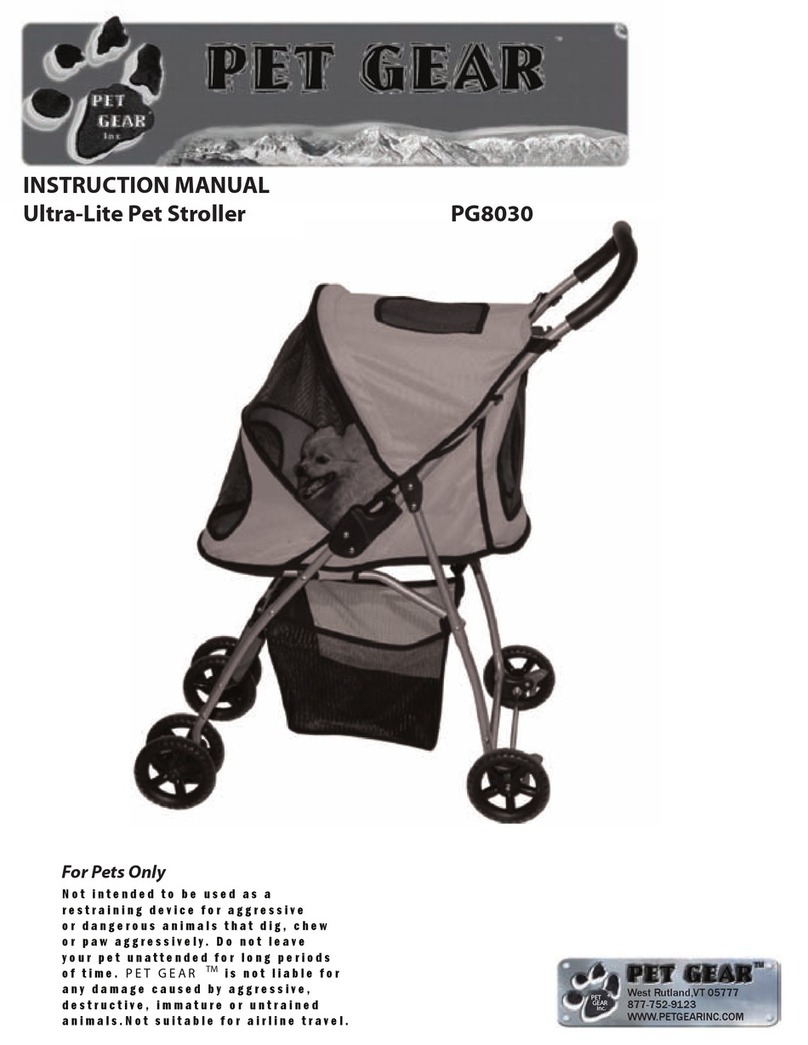 Pet Gear PG8030 User manual