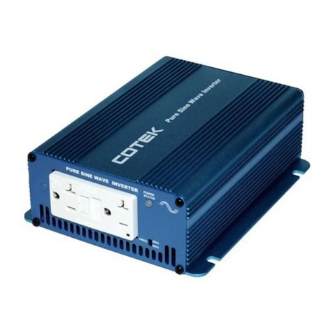 Cotek SK120 Series User manual