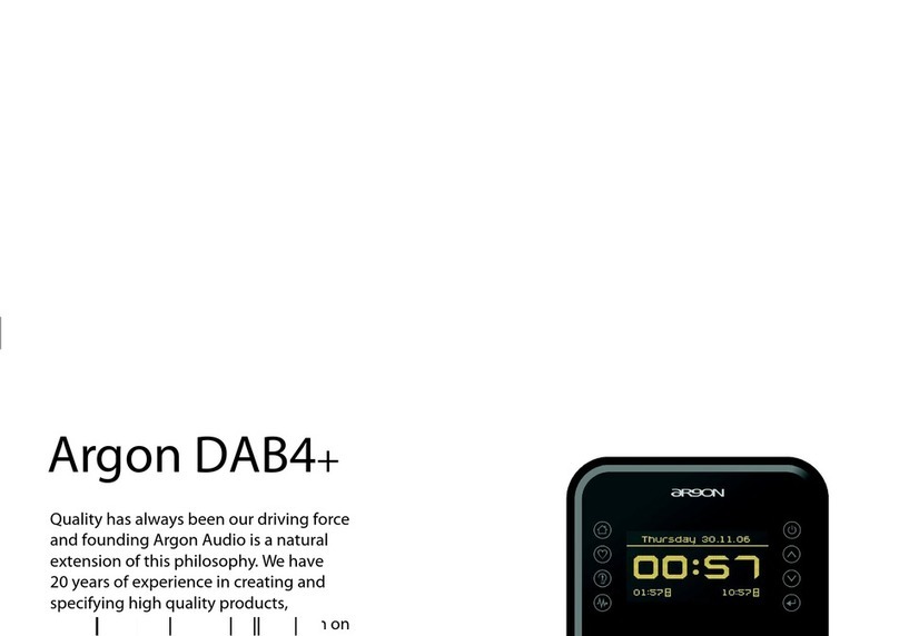 argon audio DAB4+ User manual
