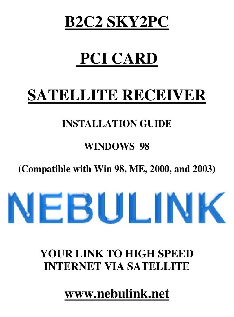Nebulink B2C2 SKY2PC installation guide