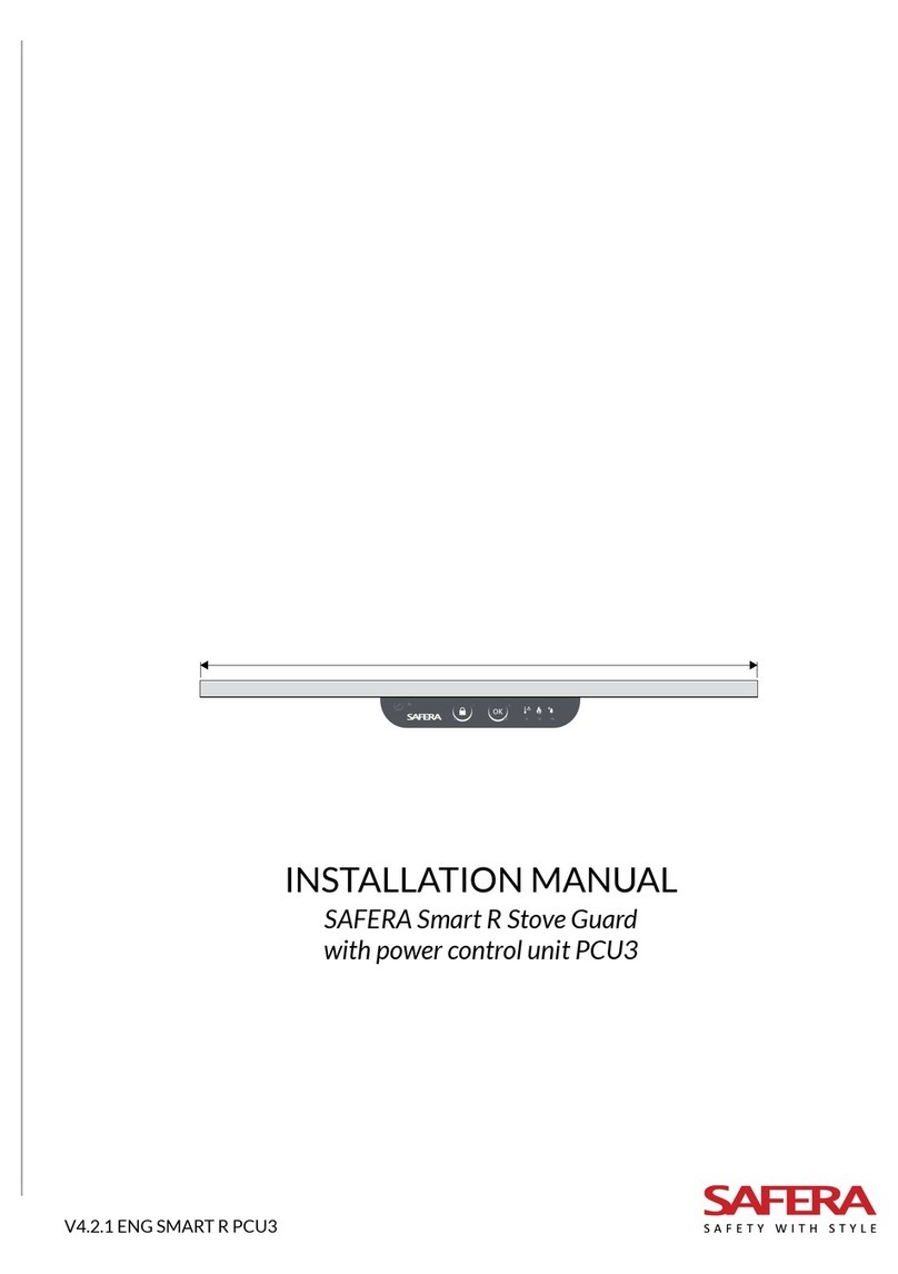SAFERA Smart R Stove Guard installation manual