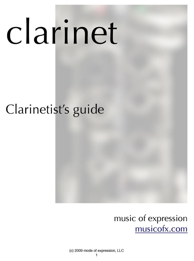 mode of expression clarinet user guide