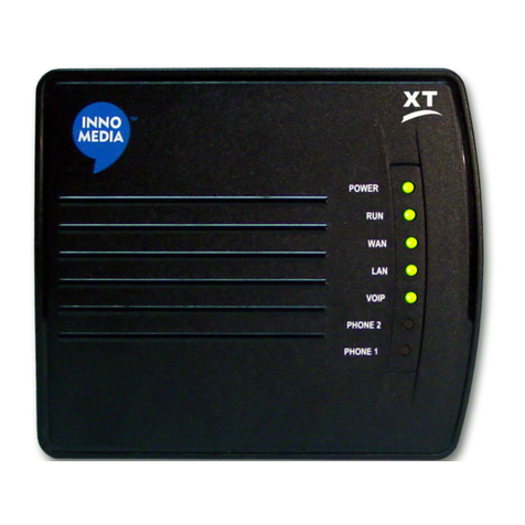 InnoMedia MTA XT 6328-2Re user guide