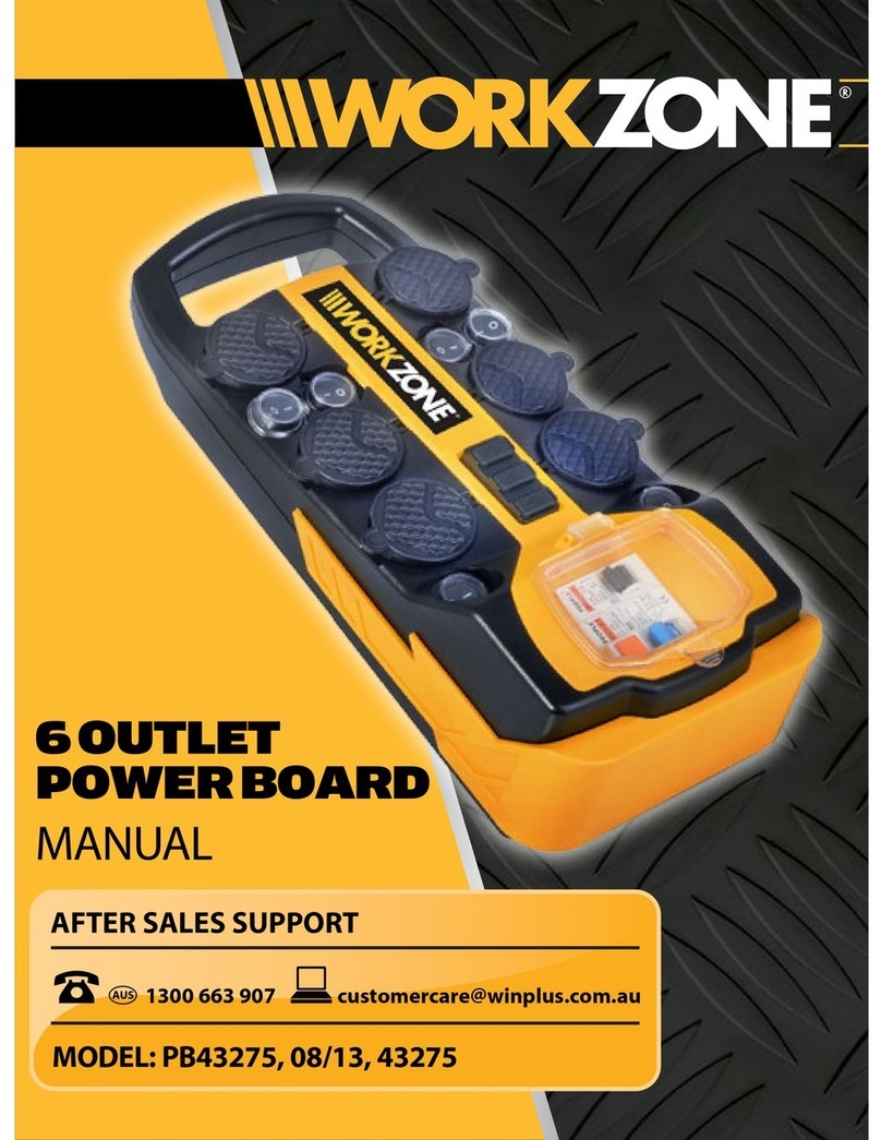 Workzone PB43275 User manual