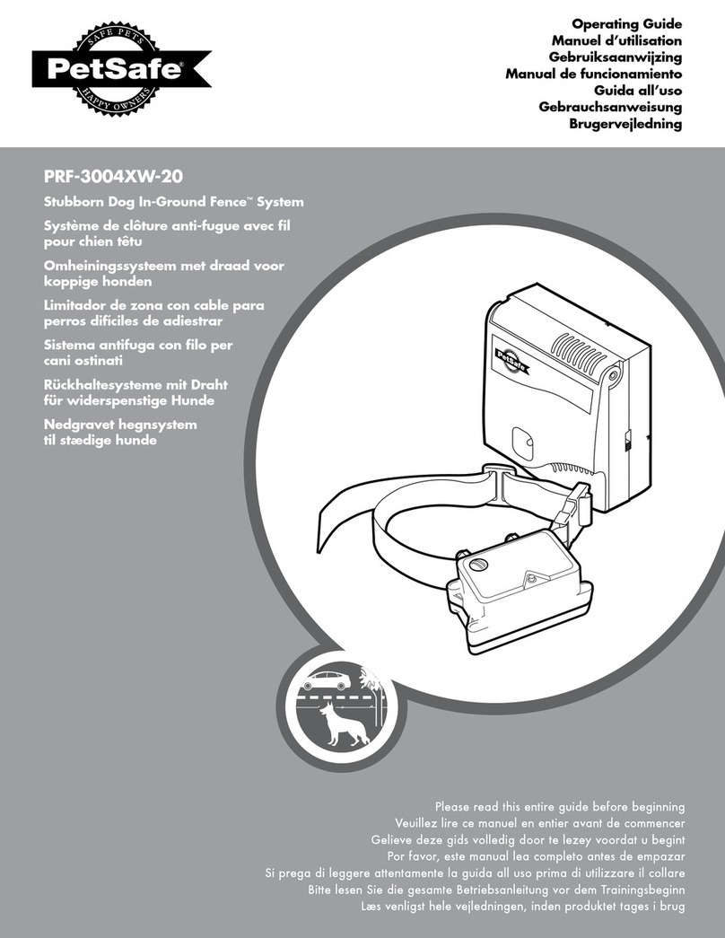 Petsafe PRF-3004XW-20 User manual