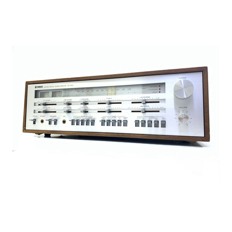 Yamaha CR-1000 User manual
