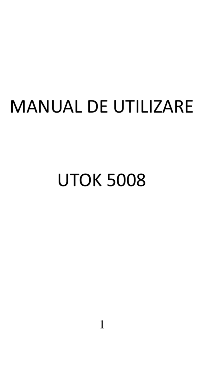 UTOK 5008 user manual