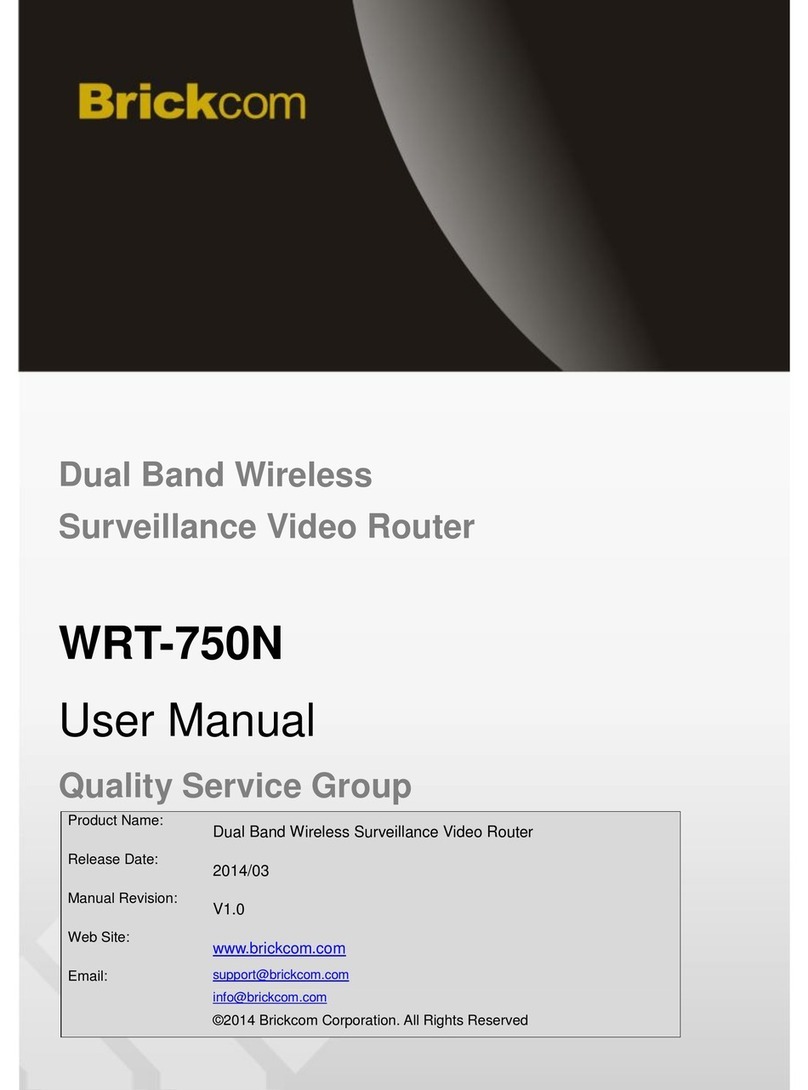 Brickcom WRT-750N user manual