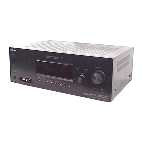 Sony STR-K990 - Lifier User manual