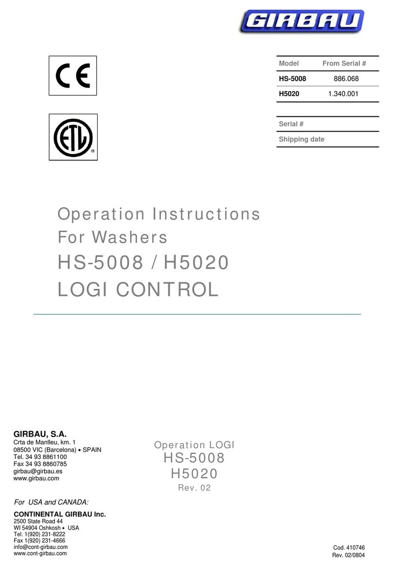 GIRBAU HS-5008 User manual