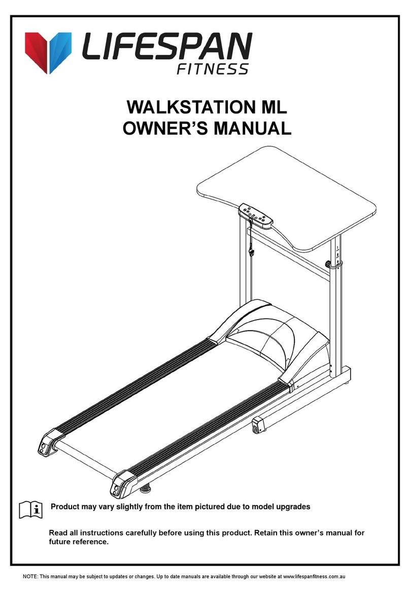 Life Span WALKSTATION ML User manual