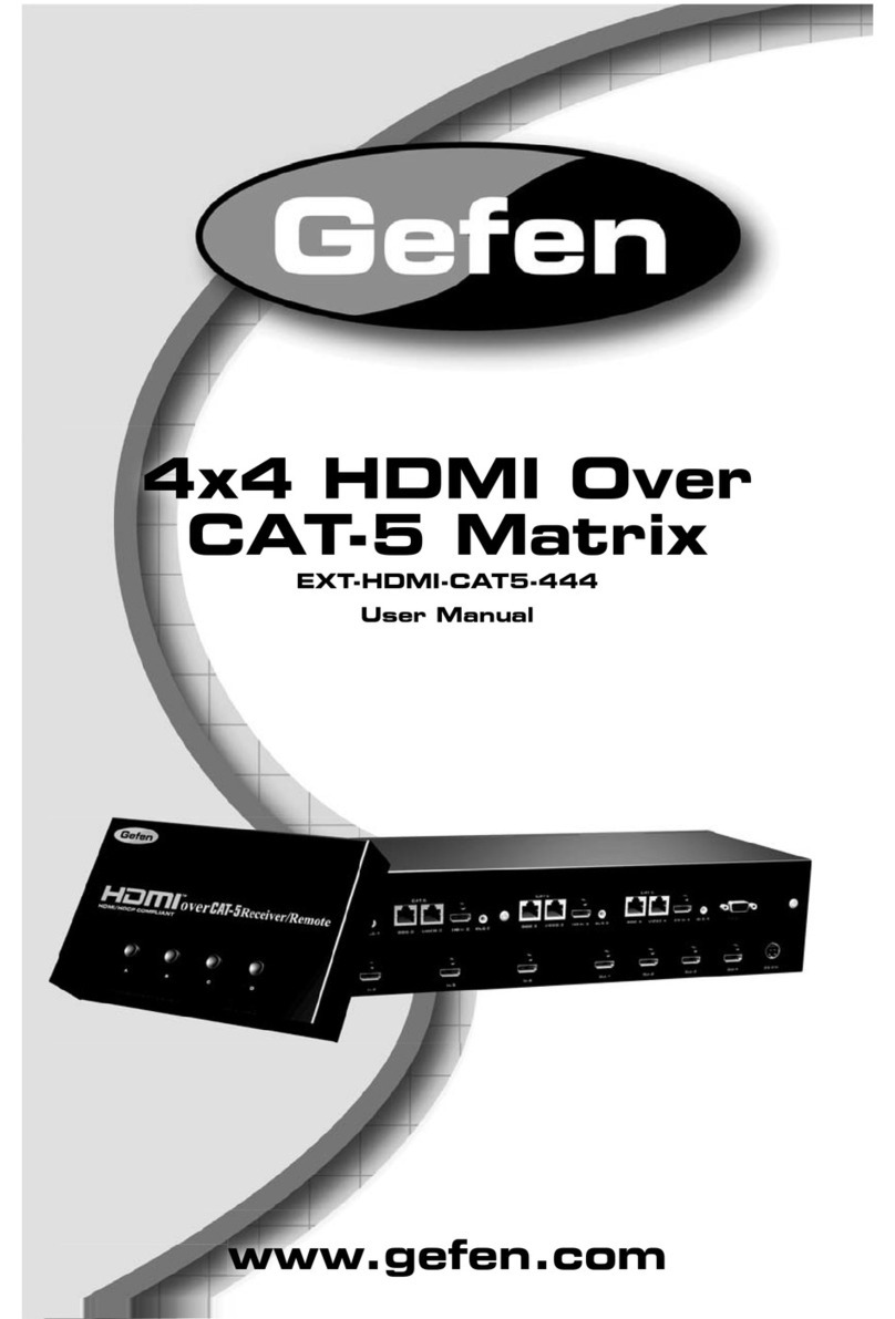 Gefen EXT-HDMI-CAT5-444 user manual