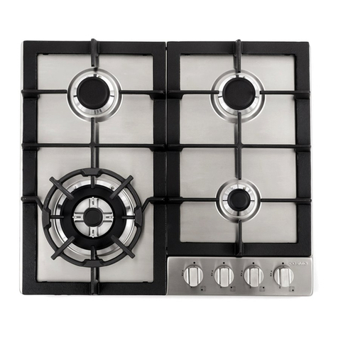 Ancona Gas cooktop Manual
