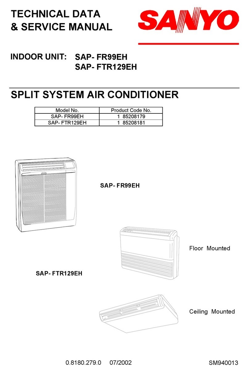 Sanyo SAP- FR99EH Manual