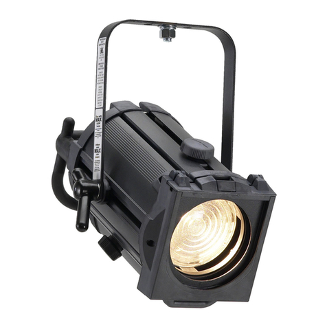 Philips Selecon ACCLAIM FRESNEL Operation manual