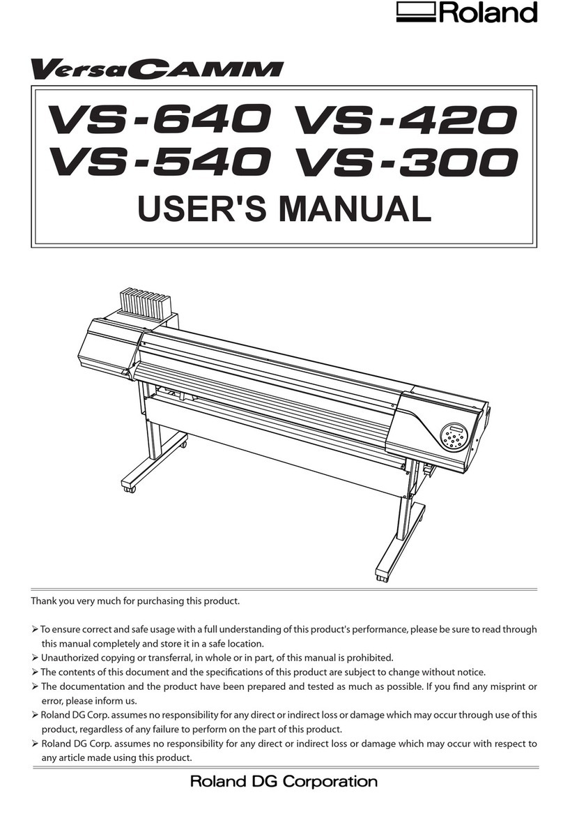 Roland VS-640 User manual