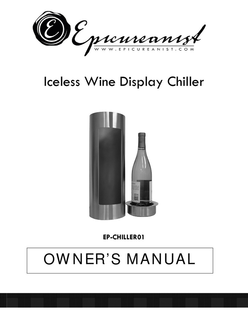 Epicureanist EP-CHILLER01 owner's manual