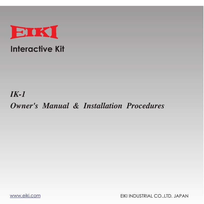 Eiki IK-1 User manual