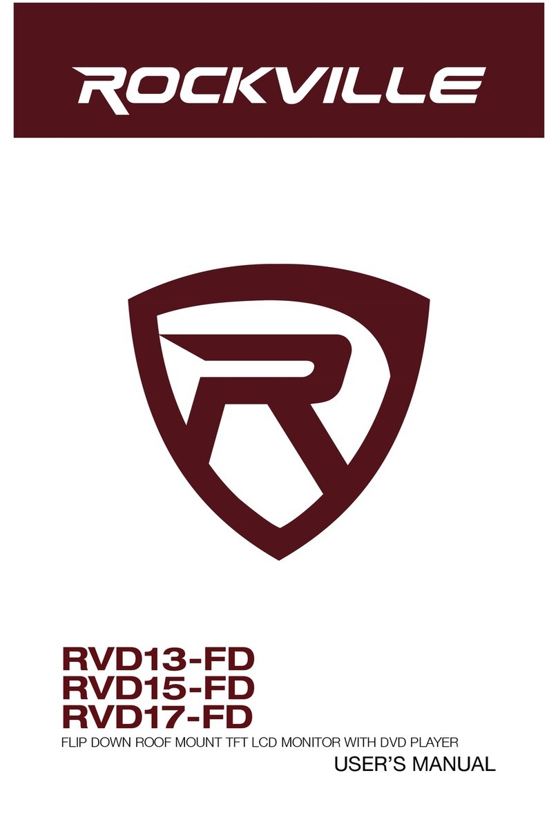 Rockville RVD13-FD user manual