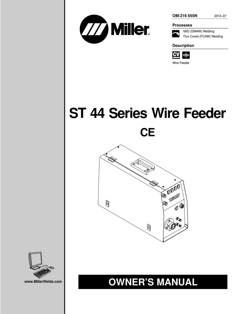Miller ST 44 Series owner's manual