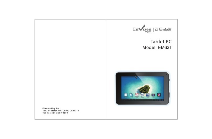 Envizen EM63T user manual