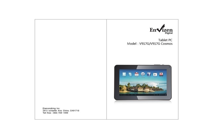Envizen V917G user manual
