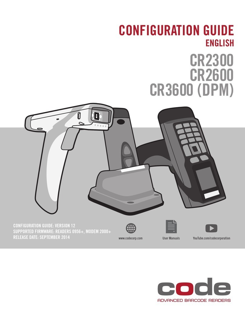 Code CORTEXJPOS CR2300 Configuration guide