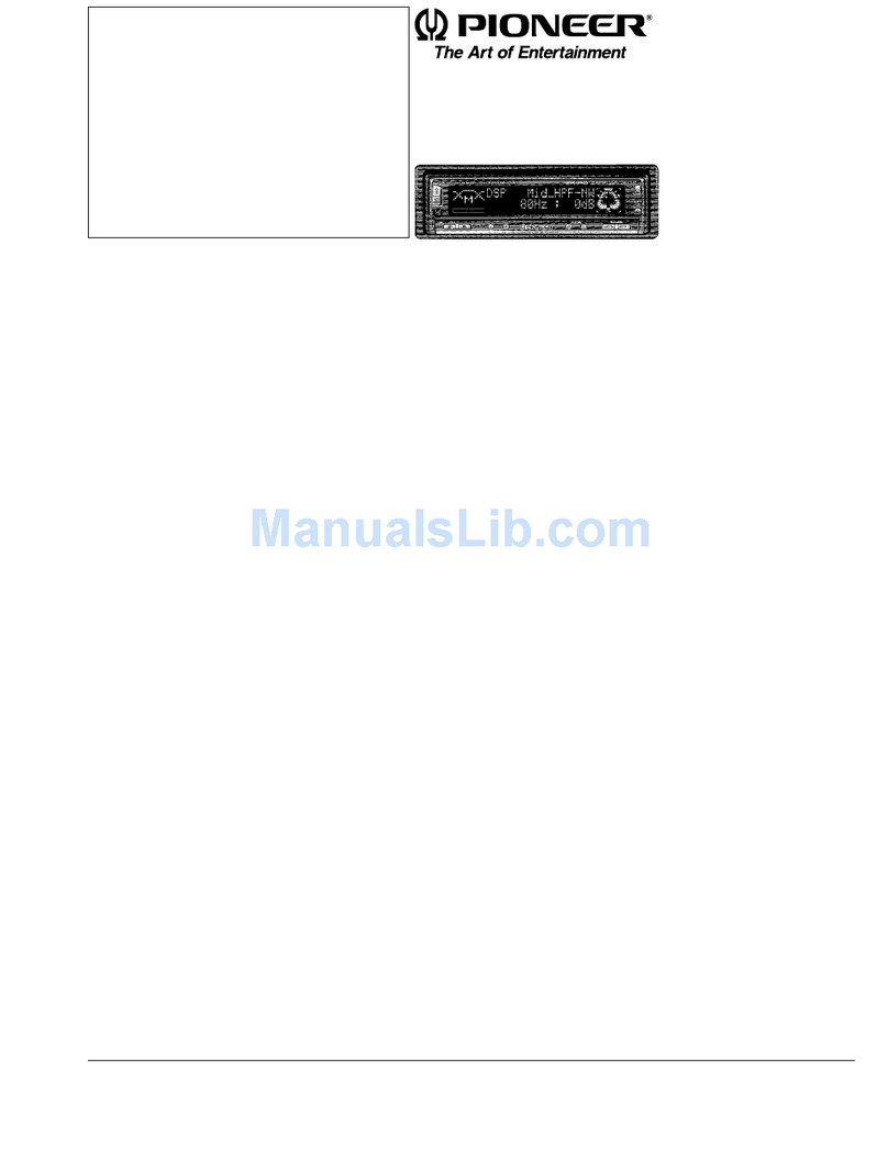 Pioneer KEH-P9700REW Service manual