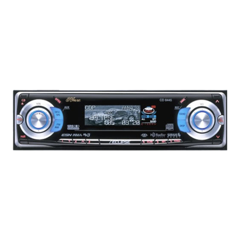 Eclipse CD8455 User manual