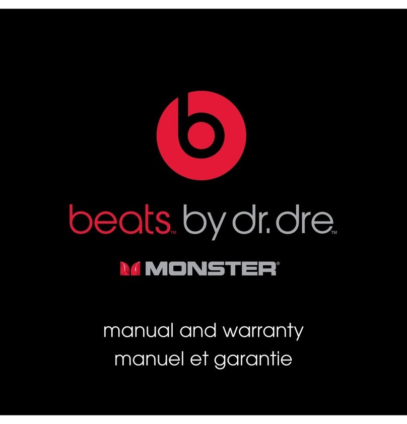 Beats Beats by Dr. Dre Manual and warranty