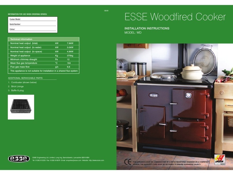 Esse WD installation instructions