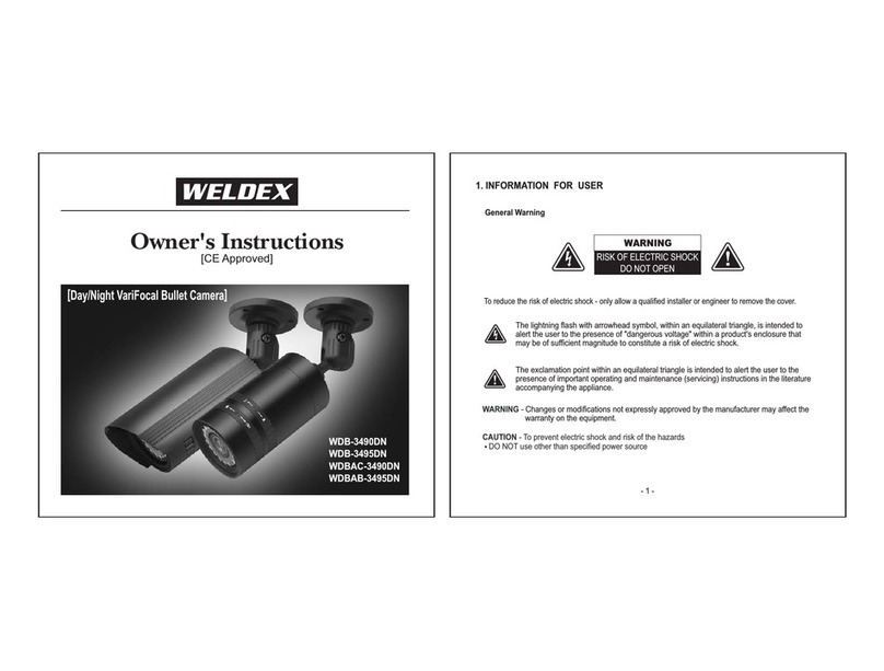 Weldex WDB-3490DN Owner's instructions