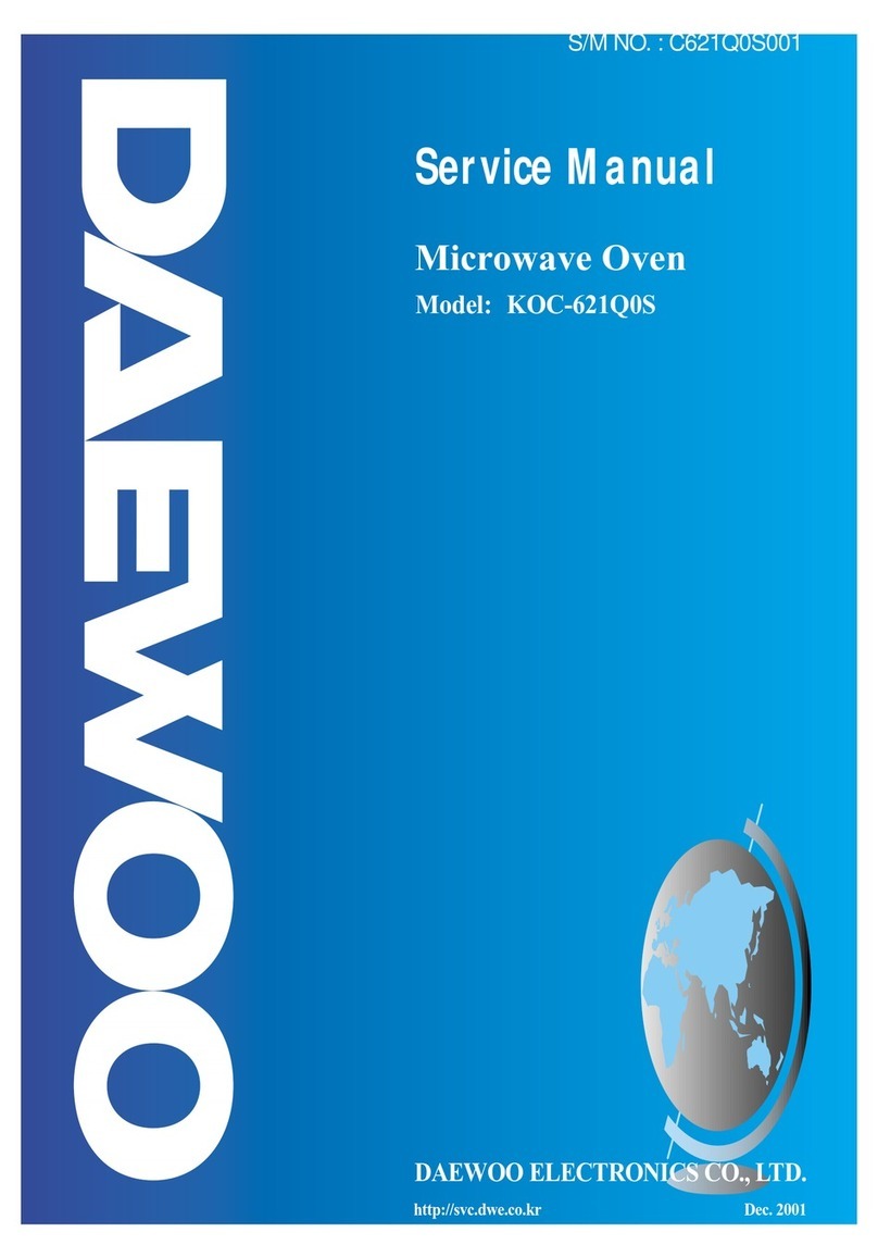 Daewoo KOC-621Q0S Service manual