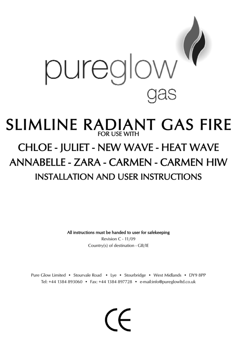 Pure Glow CHLOE installation instructions