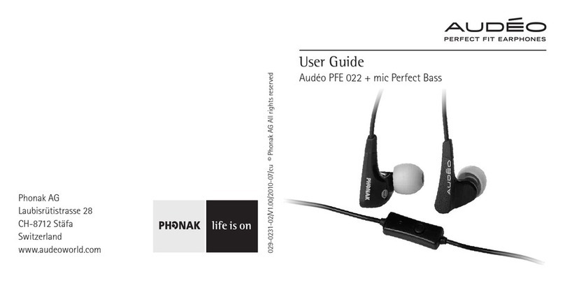 Audeo PFE O22 user guide