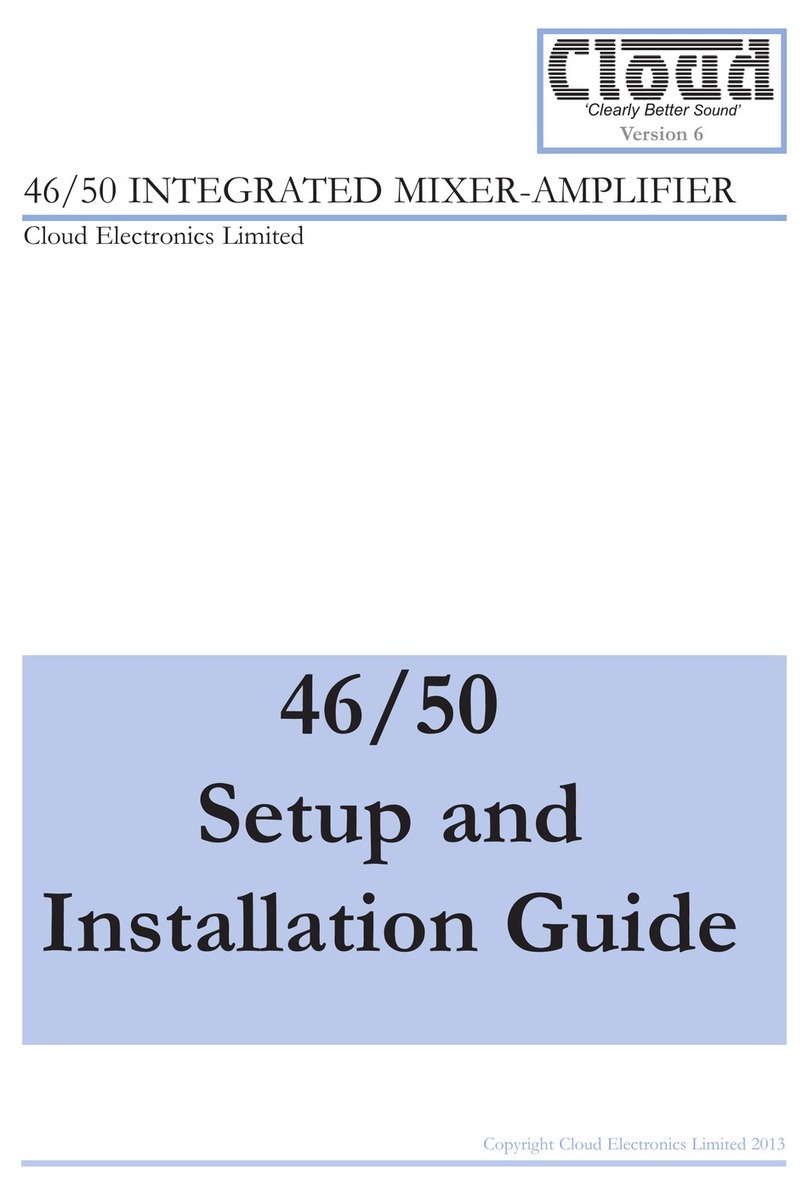 Cloud 46 INTEGRATED Setup and installation guide