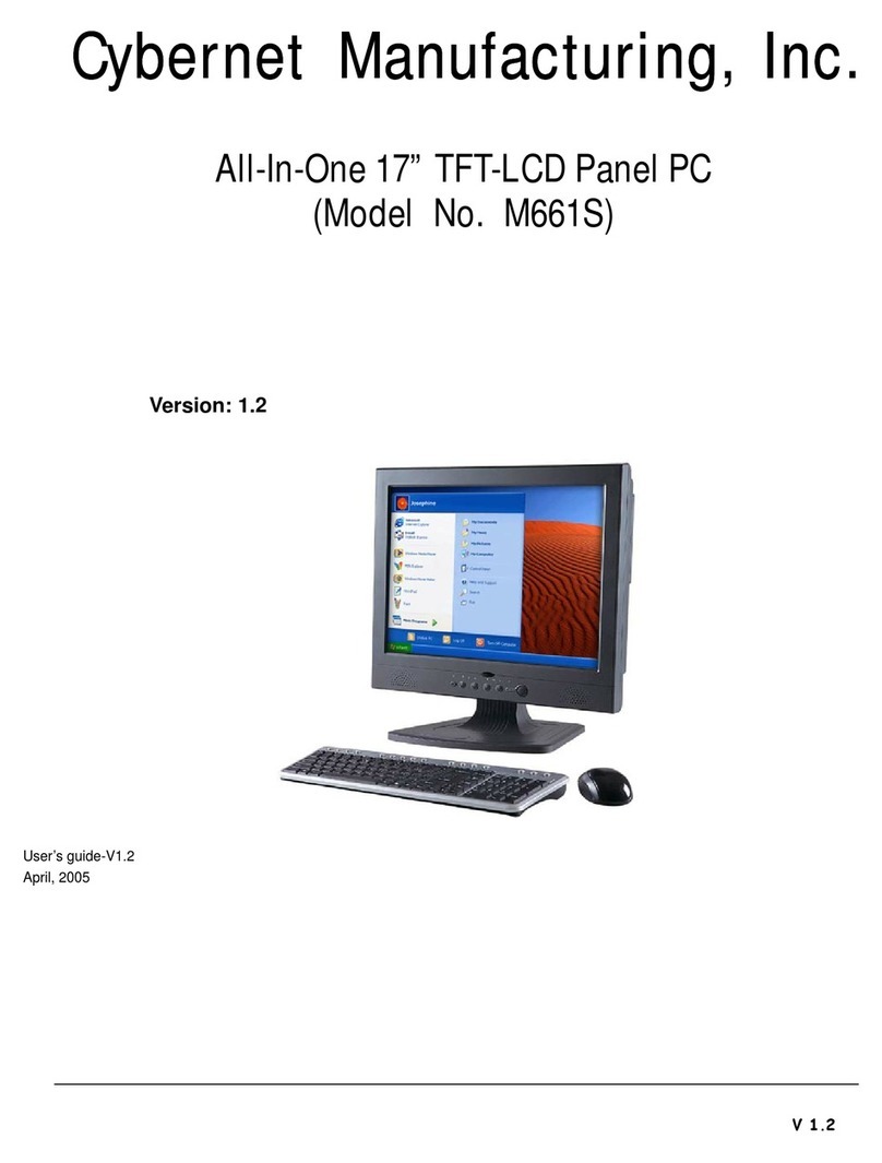 Cybernet M661S user guide
