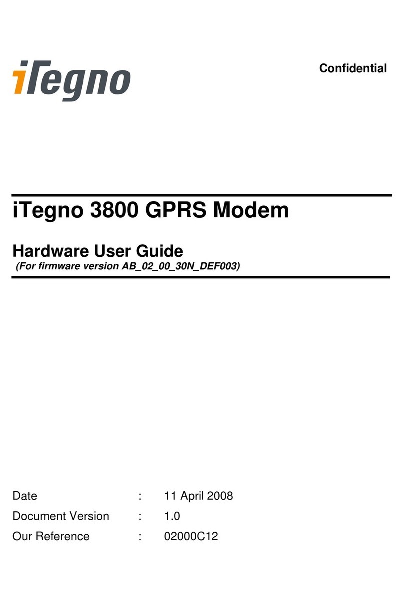 iTegno 3800 user guide