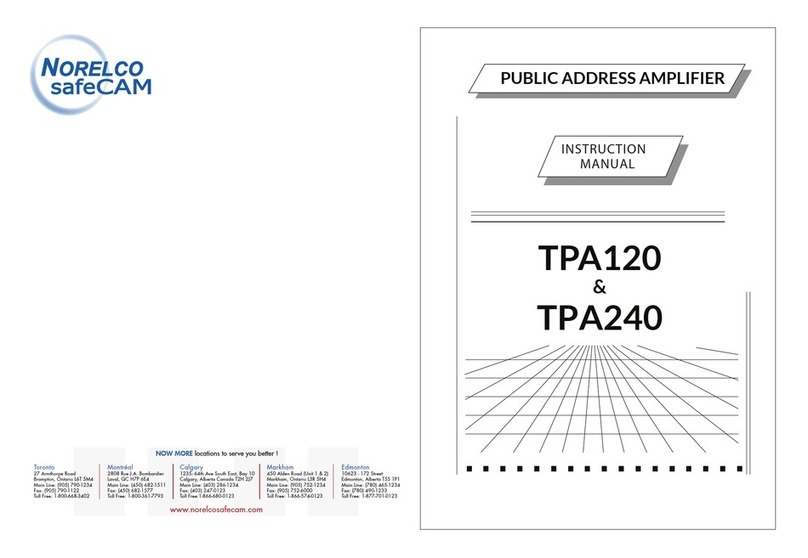Norelco safeCam TPA120 instruction manual