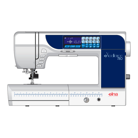 ELNA eXcellence 730 User manual